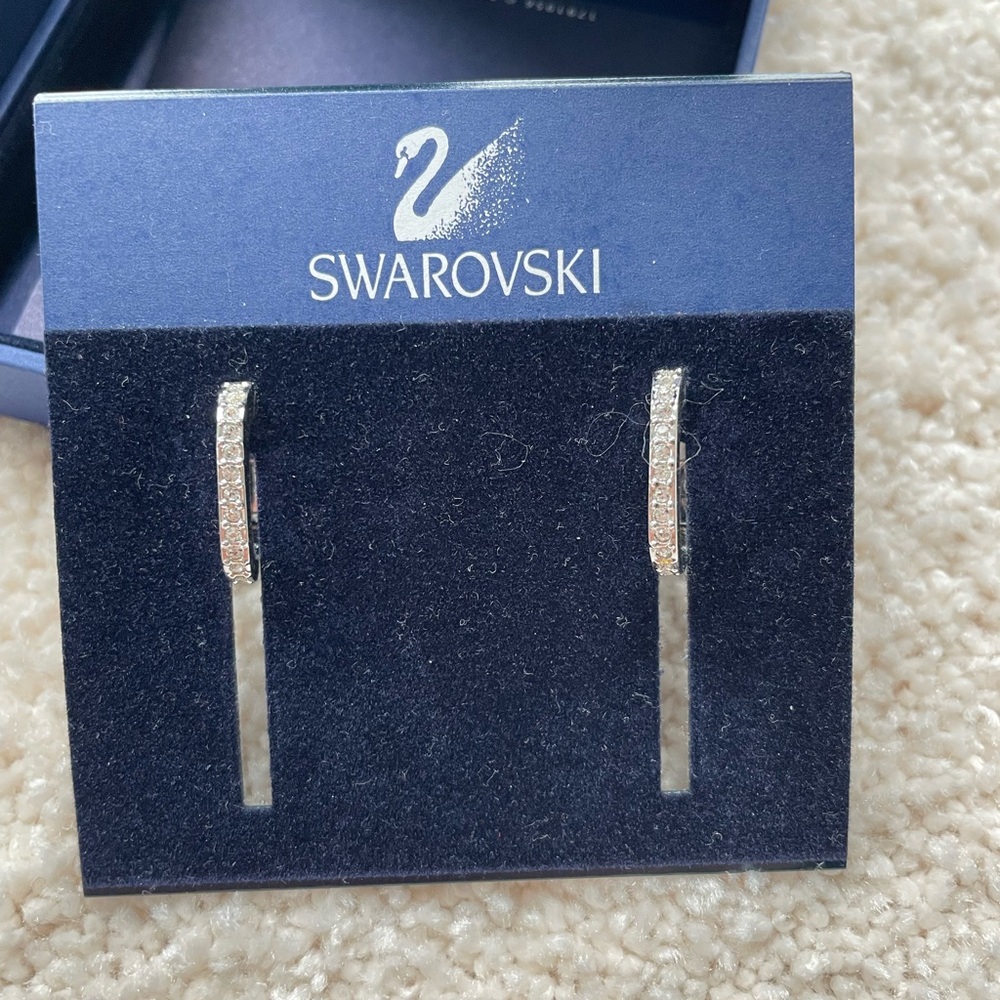 Swarovski Silver Earrings